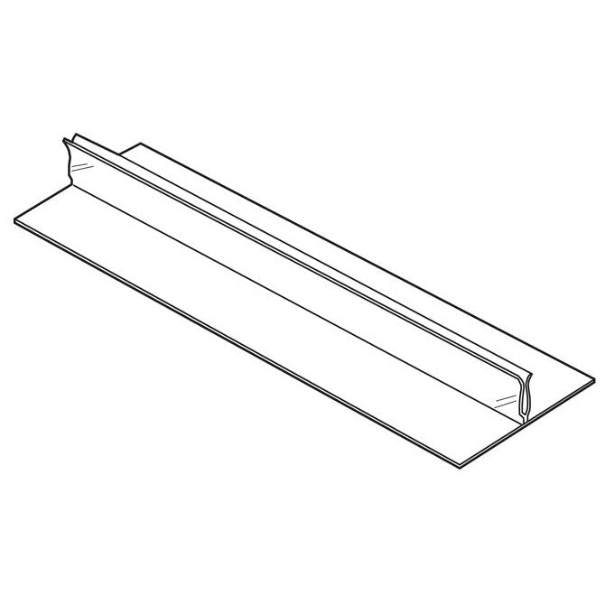 11" EXTRA WIDE CLEAR CARD HOLDER - Braeside Displays