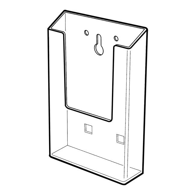 WALL MOUNT TRI-FOLD HOLDER - Braeside Displays