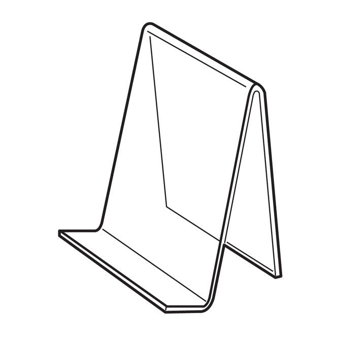 3-1/2" x 4" Acrylic J Stand - Braeside Displays