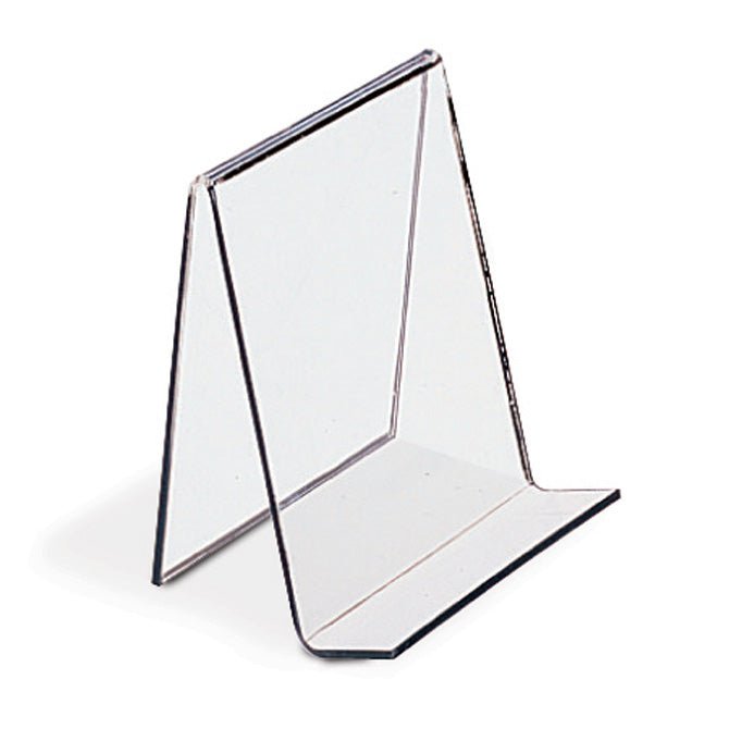 3-1/2" x 4" Acrylic J Stand - Braeside Displays