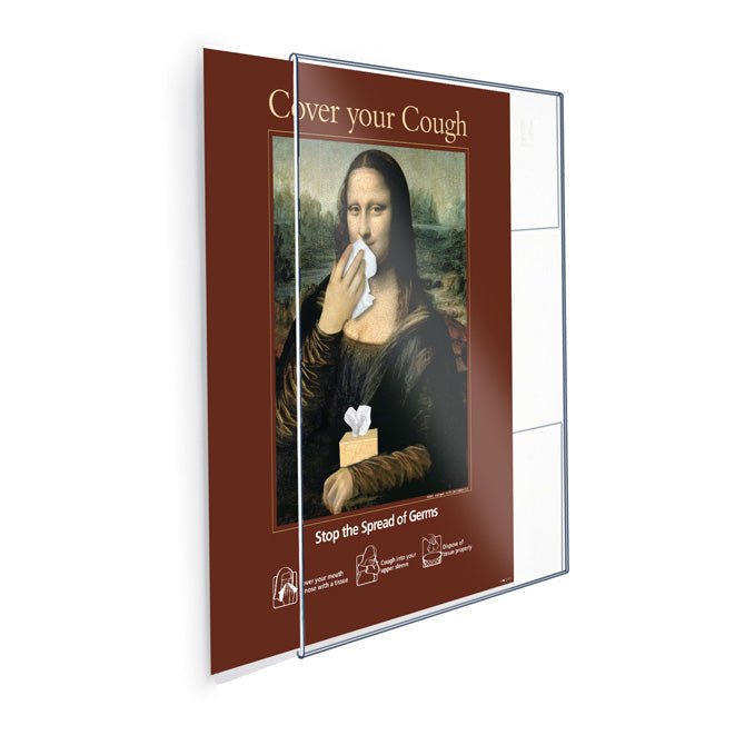 5" X 7" BREAK-RESISTANT WALL SIGN HOLDER - Braeside Displays