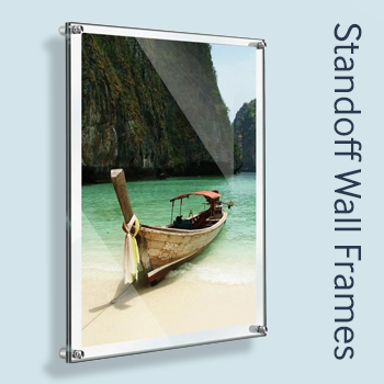 Acrylic Standoff Wall Frames