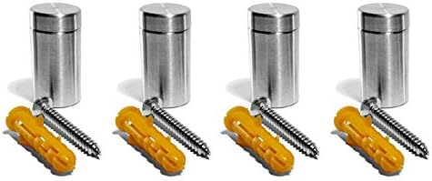 Deluxe Acrylic Standoff Wall Frame, Clear (22" x 28")