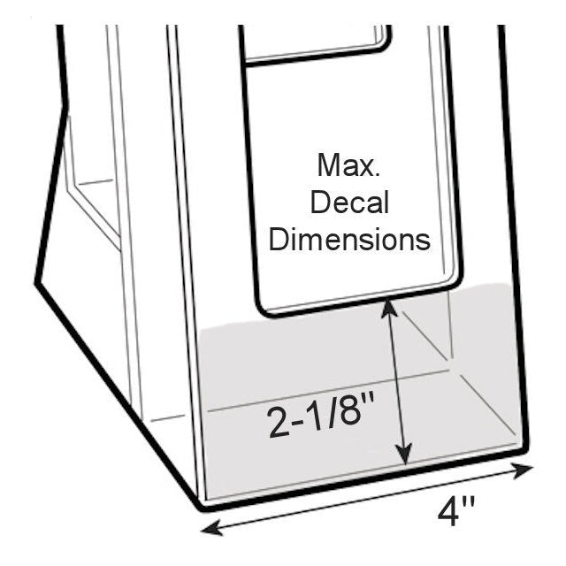 8 POCKET 4-TIER TRI-FOLD HOLDER - Braeside Displays