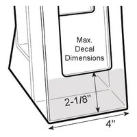 8 POCKET 4-TIER TRI-FOLD HOLDER - Braeside Displays