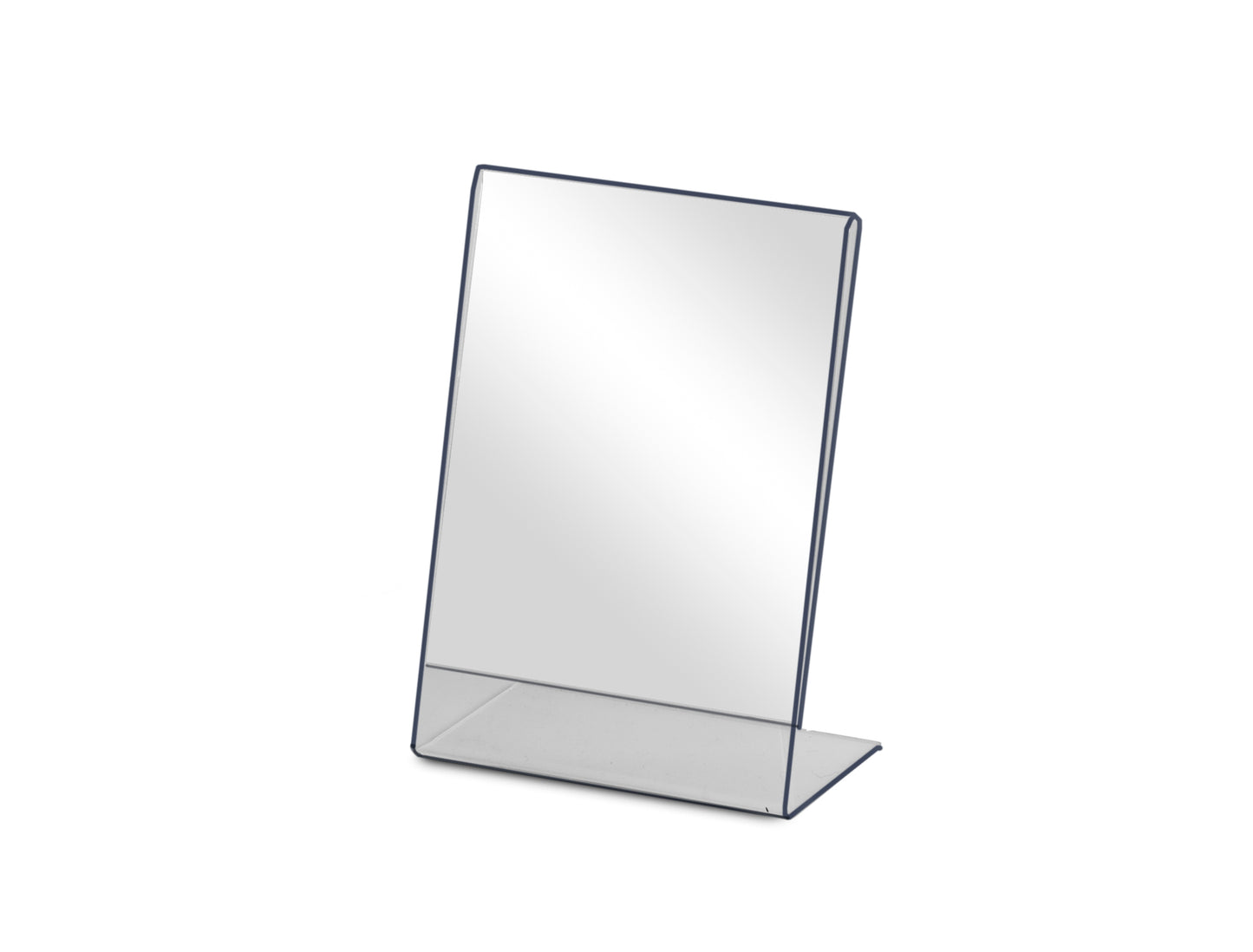 4" X 6" ACRYLIC SLANT BACK SIGN HOLDER