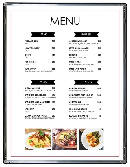 30" X 40" 1" Profile Aluminum Snap Frame