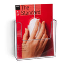 LARGE UPRIGHT BROCHURE HOLDER, 9-5/8