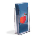 MEDIUM UPRIGHT BROCHURE HOLDER, 4-1/8