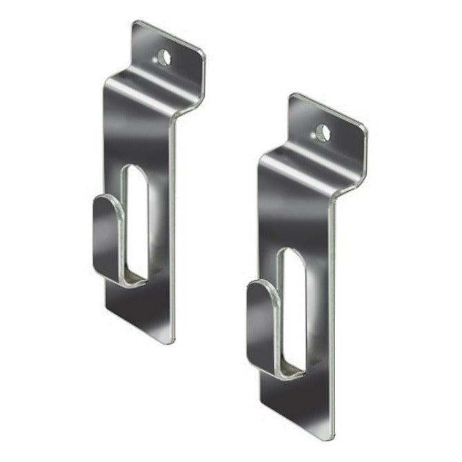 Slatwall Clips Display SLATWALL MOUNTING CLIPS FOR BINDER STAND (SET OF 2) – Braeside Displays